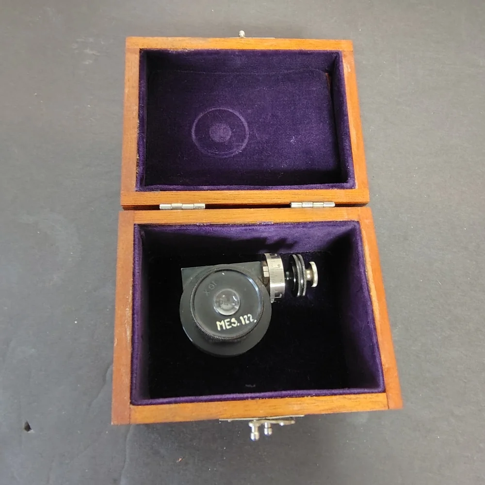 Spencer Buffalo Filar Micrometer Eyepiece 10X MES 122 Vintage Microscope‎ Part